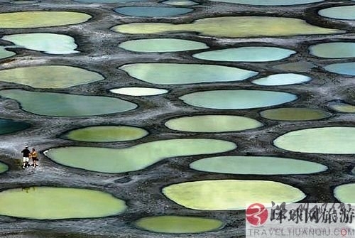 絕美奇觀：加拿大神秘斑點湖(組圖)