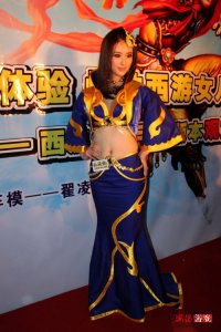 翟凌翟凌代言網(wǎng)游《西游記》化身女兒國(guó)王