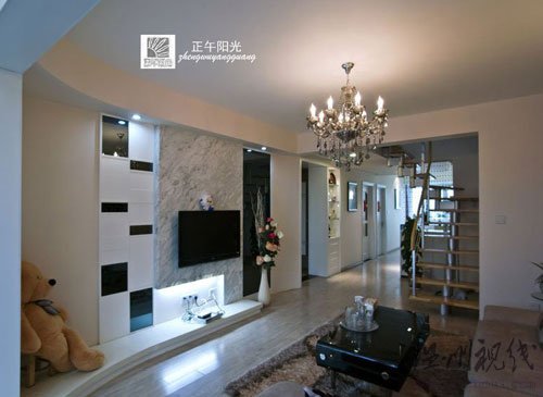 一百四十平復(fù)式 近11萬(wàn)硬裝打造時(shí)尚簡(jiǎn)約復(fù)式空間 一百四十平復(fù)式 近11萬(wàn)硬裝打造時(shí)尚簡(jiǎn)約復(fù)式空間
