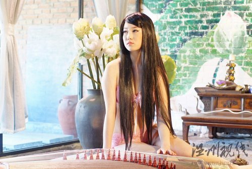 《大話軒轅》張?bào)阌曷暶鞲鎰e人體藝術(shù)