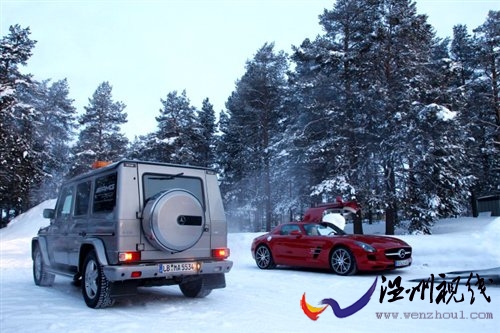 浪漫之旅 冰雪試駕2011款奔馳SLS AMG 汽車之家 浪漫之旅 冰雪試駕2011款奔馳SLS AMG 汽車之家