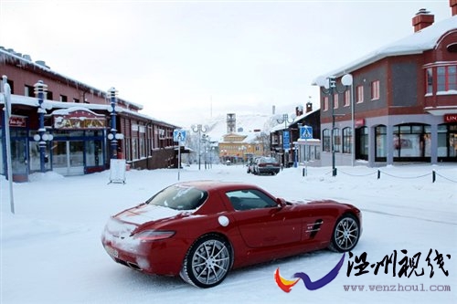浪漫之旅 冰雪試駕2011款奔馳SLS AMG 汽車之家 浪漫之旅 冰雪試駕2011款奔馳SLS AMG 汽車之家