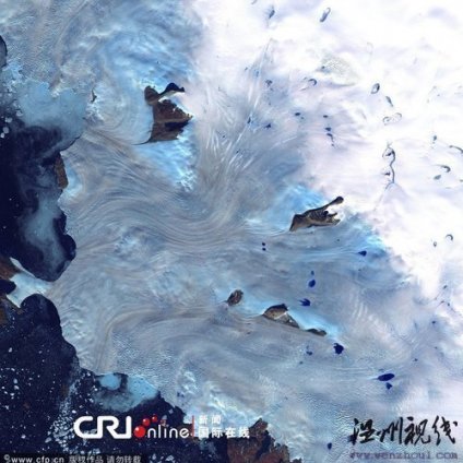 壯觀太空照：地球冰川姿