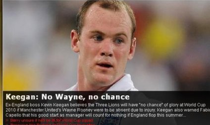 基岡贊揚魯尼不可替代 有小胖英格蘭能進四強