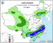 今天天氣預(yù)報(bào)：南方6省持續(xù)強(qiáng)降雨 北方降雨逐漸增