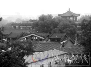 2011年8月，晉翼會館已建設完畢。曾一智 攝