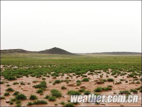 內蒙古近日持續降水 緩了旱情卻釀洪災