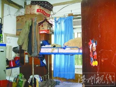 在武漢租住的小屋