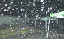 四川廣安11月6日冰雹襲擊 立冬時節(jié)廣安市下冰雹實屬