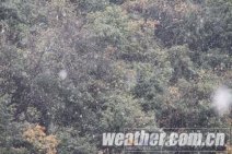 貴陽迎來今冬首場降雪氣溫下降明顯 未來兩天氣溫回