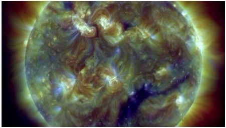 近5年來最強太陽風暴8日將襲地球(圖)