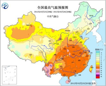 未來三天中東部氣溫回升
