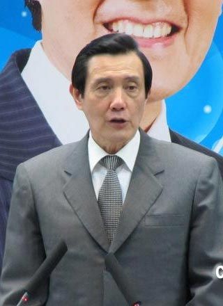 馬英九首次針對吳伯雄在北京提“一國兩區(qū)”作完整說明，強調(diào)這個“憲政”架構(gòu)，是從李登輝執(zhí)政時就定了。（中評社 倪鴻祥攝）