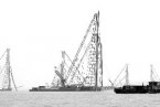泗洪洪澤湖宿遷境內(nèi)非法采砂 泗洪水政人員執(zhí)法遭泗