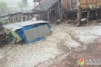 吉林市下冰雹了 6月8日吉林市下冰雹了 吉林市冰雹損