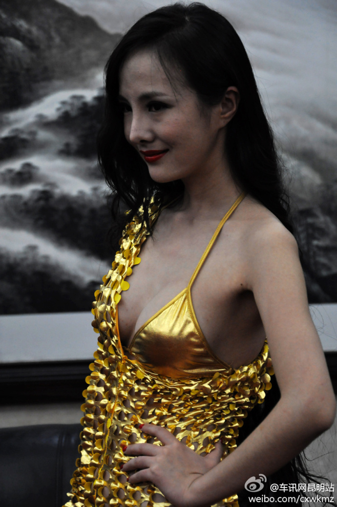 干露露昆明車展