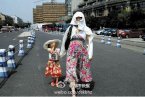 浙江高溫天持續 高溫天讓市民叫苦不迭