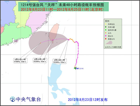 臺風(fēng)天秤對廈門影響