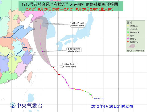 臺風布拉萬