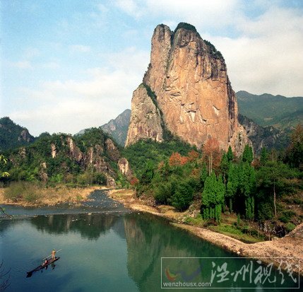 楠溪江石桅巖景區