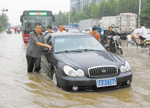 8月11日石家莊暴雨