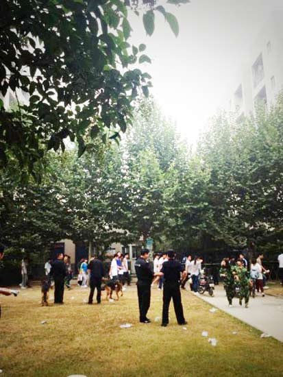 現(xiàn)場已被警方封鎖