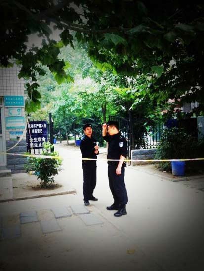 現(xiàn)場已被警方封鎖 