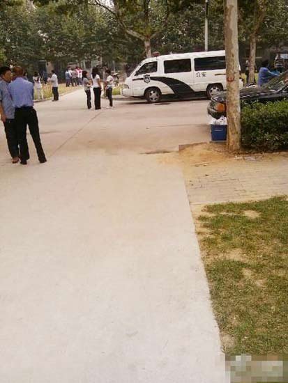 現(xiàn)場已被警方封鎖