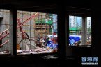 武漢電梯墜落事故 9月13日武漢東湖景園施工電梯從
