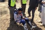李晨受傷了 環塔賽李晨意外受傷引關注得益于和張馨