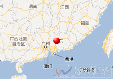 廣東新源地震