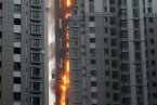 無錫火災 10月27日江蘇無錫在建大樓“天元世家”突