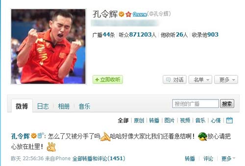 馬蘇吳奇隆傳戀情，孔令輝急忙澄清