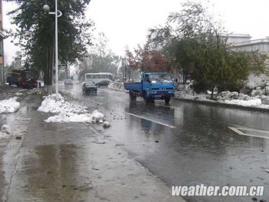 北京延慶暴雪圖片