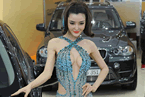 李穎芝長沙車展亮相 李