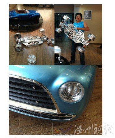 手工帝自制小跑車