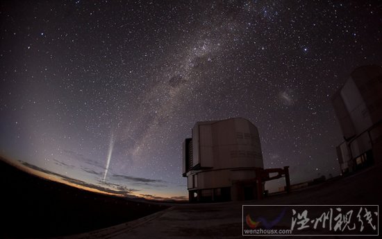 80年來最亮的彗星ISON彗星2013年11月照亮星空