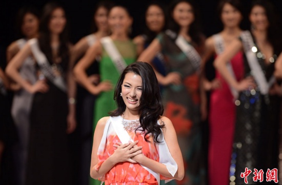 松尾美實獲得日本小姐選美比賽冠軍