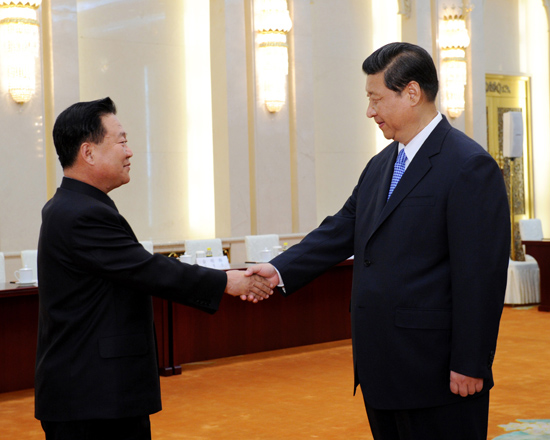 金正恩特使訪華，xxx會(huì)見(jiàn)金正恩特使接收金正恩親筆信