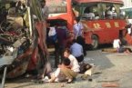 遼寧客車相撞車禍 5月21日遼寧鞍山市鞍海公路發生客