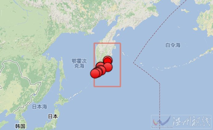 俄羅斯堪察加半島2013年5月20日地震