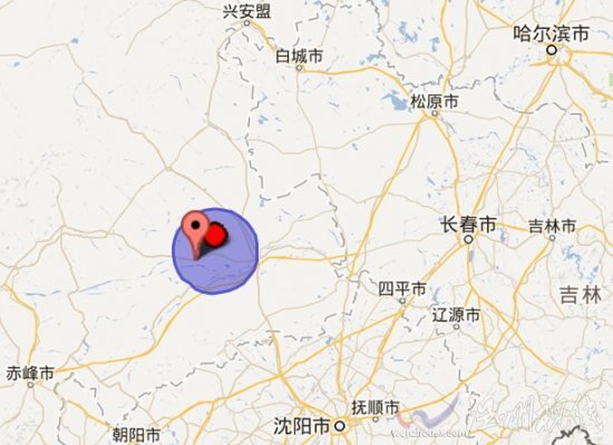 內(nèi)蒙古通遼市開魯縣地震