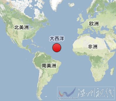 中大西洋海嶺北部海域地震