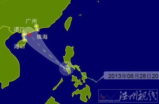 臺風(fēng)溫比亞路徑