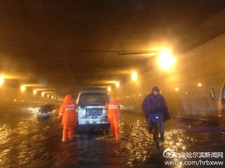 入夏最強降雨襲黑龍江 哈爾濱連下8天雨部分學(xué)校停課
