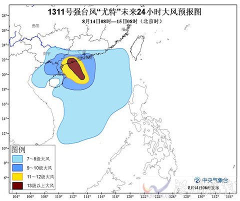 未來沿海大風預報