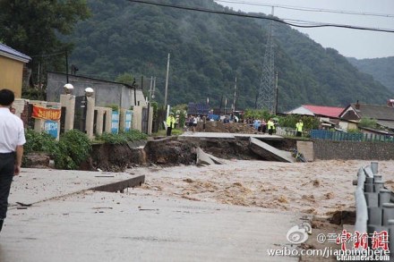 吉林水災(zāi)圖片 因災(zāi)死亡人數(shù)已有16人5人失蹤