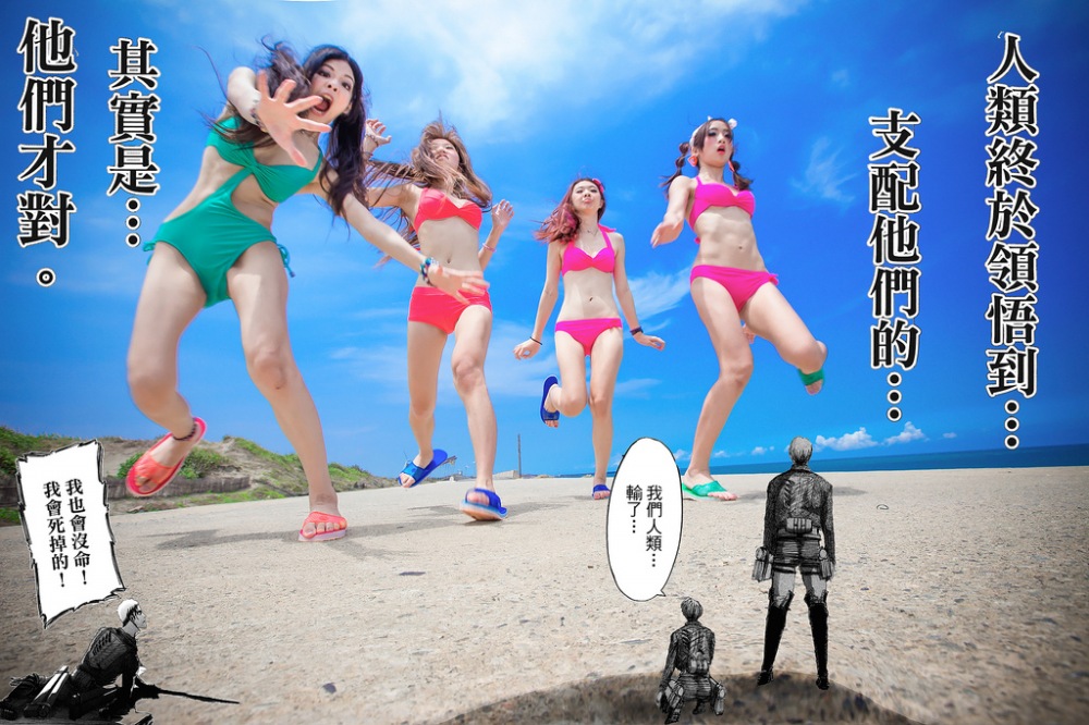 猶他海灘創(chuàng)意比基尼攝影