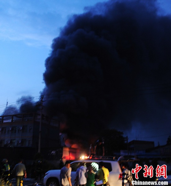 成都雙流大火