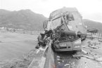 溫州諸永高速車禍 9月22日女子車禍中被甩下高架橋
